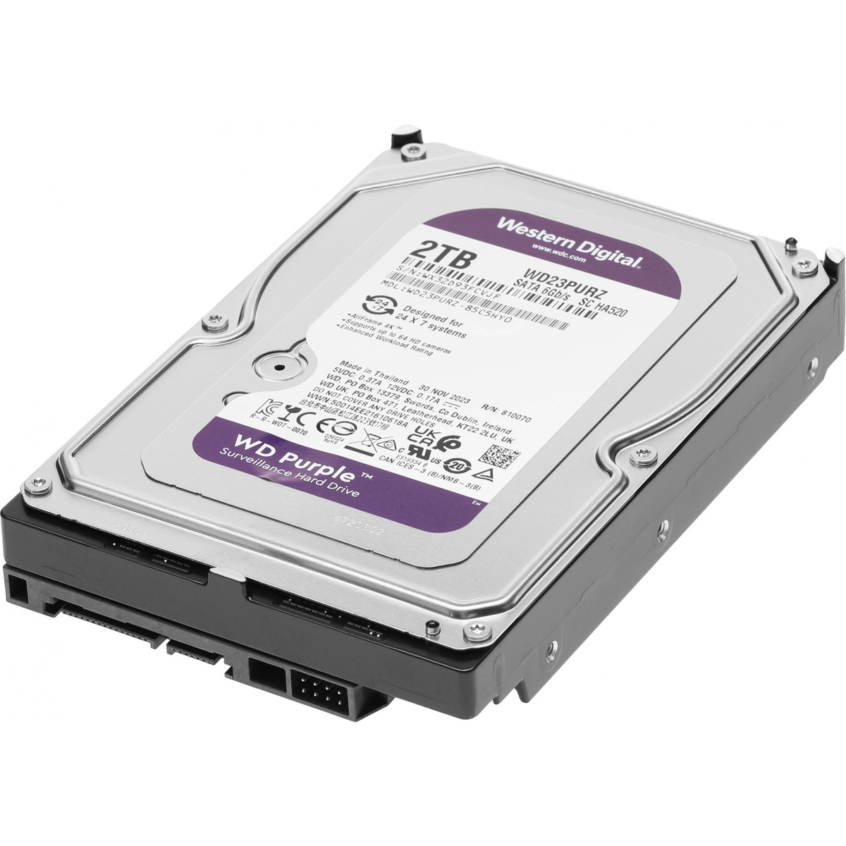 Жесткий диск WD SATA-III 2TB WD23PURZ