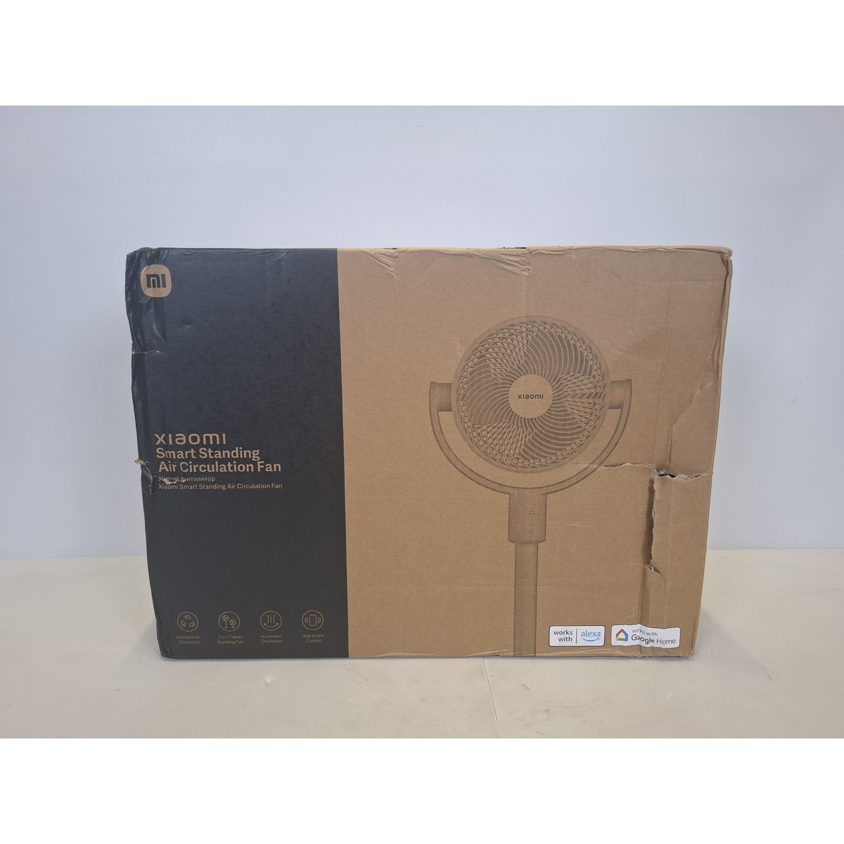 Вентилятор напольный Xiaomi Smart Standing Air Circulation Fan, белый