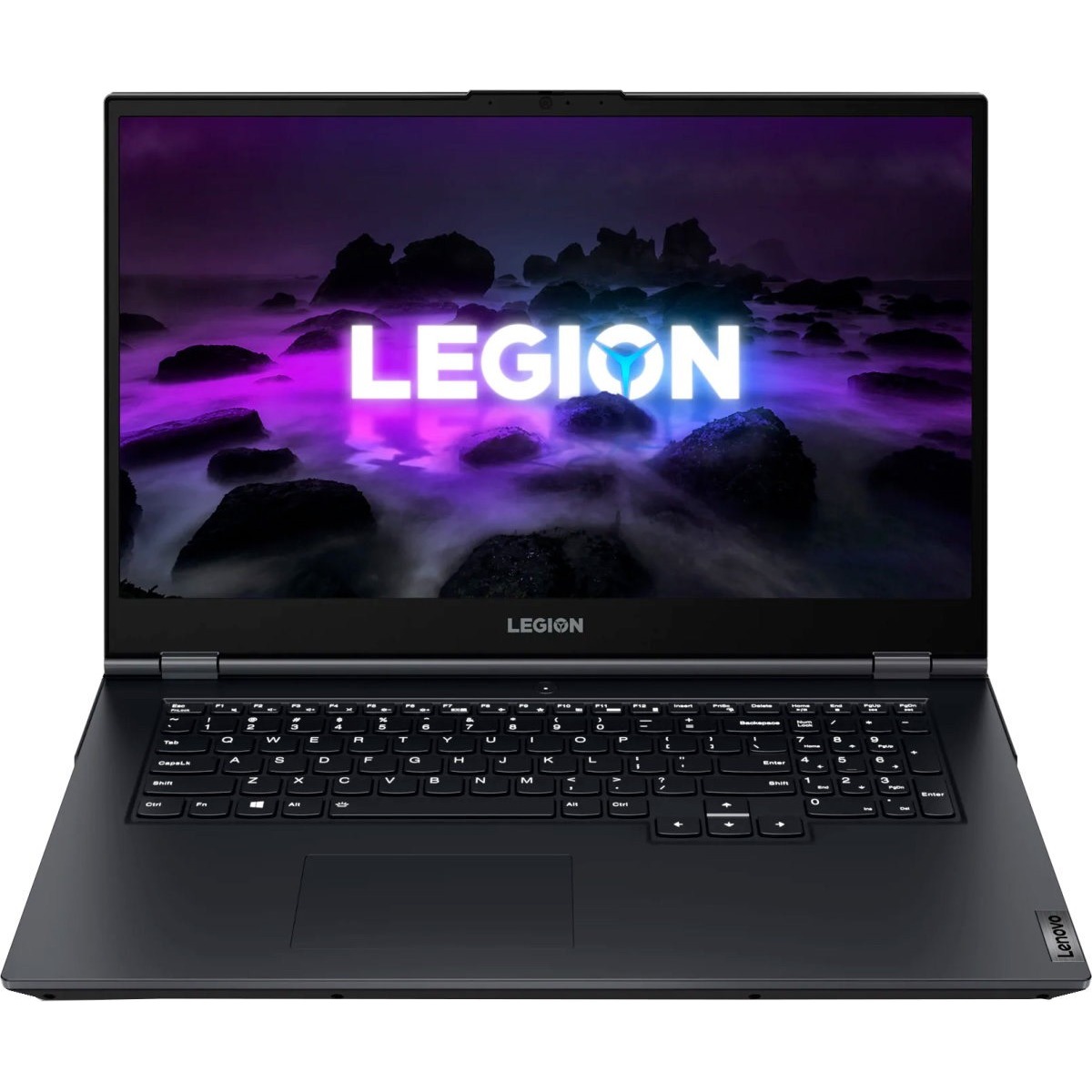 Ноутбук Lenovo Legion 5 17ACH6 Ryzen 5 5600H 8Gb SSD512Gb NVIDIA GeForce RTX 3050 4Gb 17.3 FHD (1920x1080) Windows 11 dk.blue WiFi BT Cam
