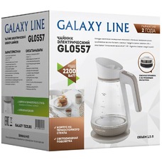 Чайник электрический Galaxy Line GL 0557 (Цвет: White/Beige)