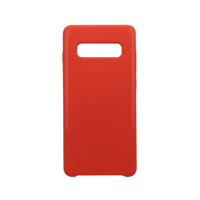 Чехол-накладка Devia Nature Series Silicon Case для смартфона Samsung Galaxy S10 (Цвет: Red)