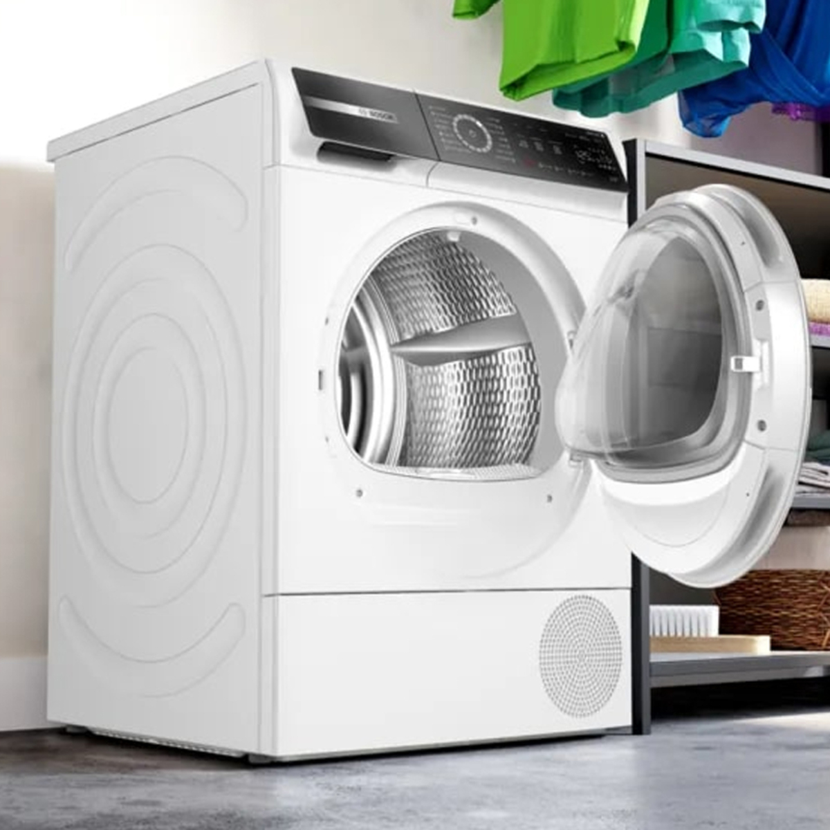 Сушильная машина Bosch WQB245A0BY, белый