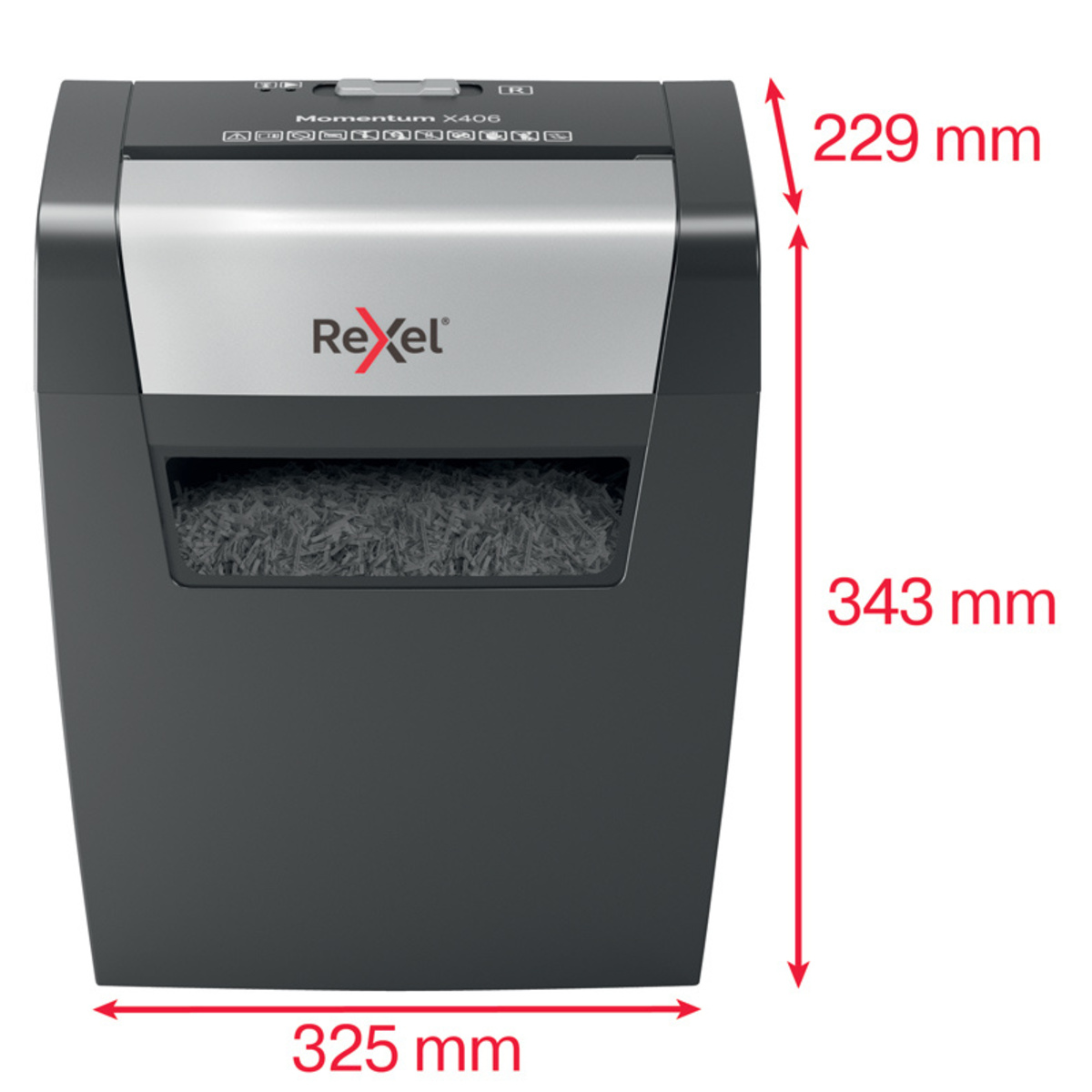 Шредер Rexel Momentum X406