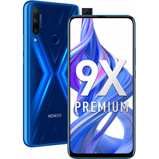 Смартфон Honor 9X Premium 6 / 128Gb (Цвет: Sapphire Blue)
