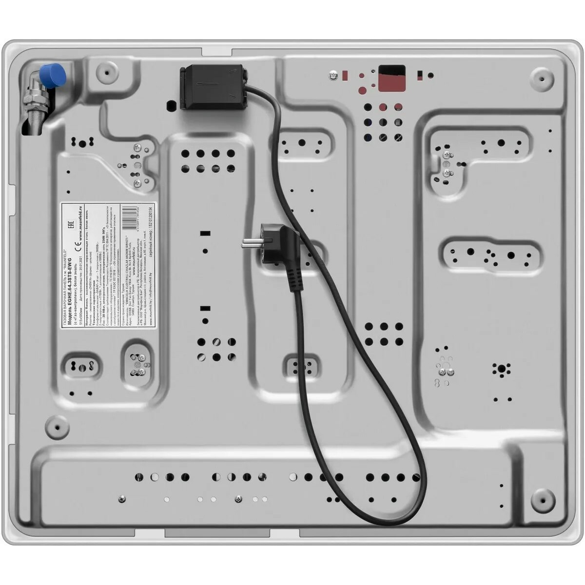 Варочная панель Maunfeld EGHE.64.3STS-EW, белый