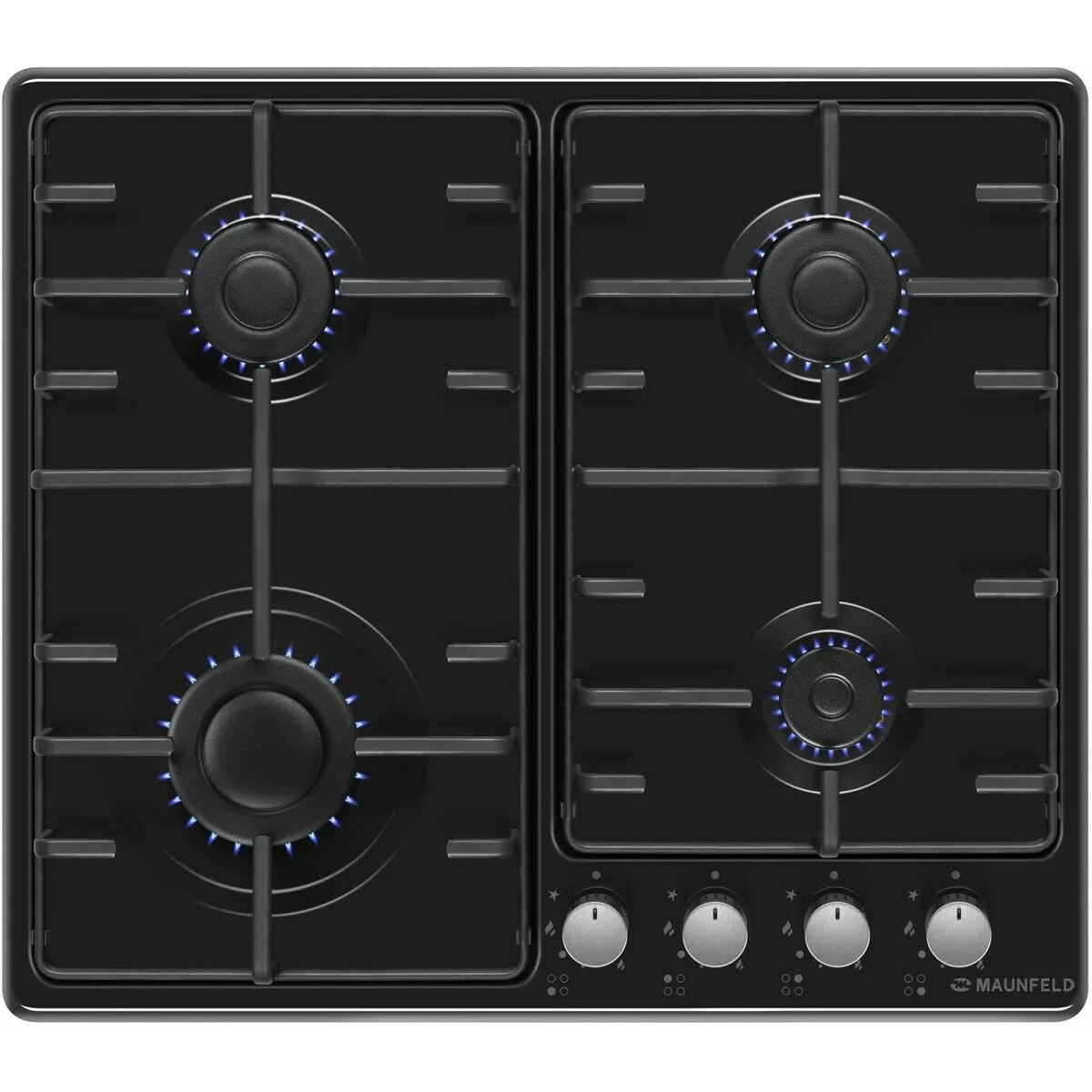 Варочная панель Maunfeld EGHE.64.3STS-EB/G, черный