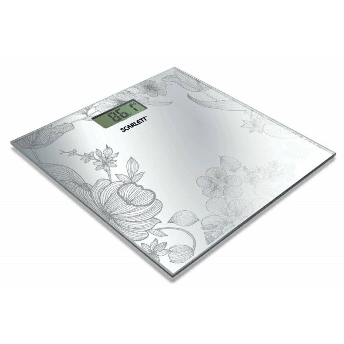 Весы напольные электронные Scarlett SC215 (Цвет: Silver)
