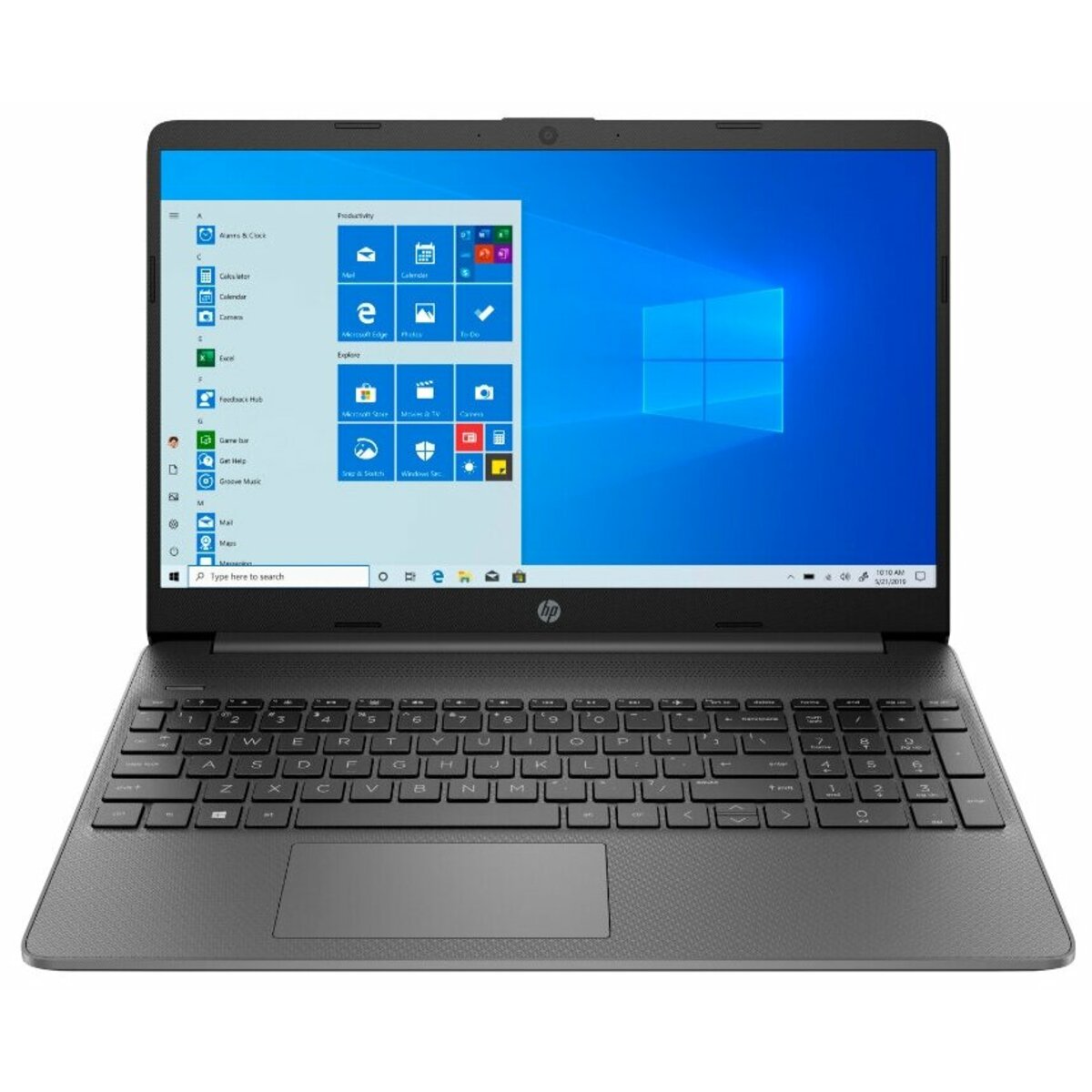 Ноутбук HP 15s-eq1320ur Athlon Gold 3150U 4Gb SSD128Gb AMD Radeon 15.6 IPS FHD (1920x1080) Windows 10 grey WiFi BT Cam