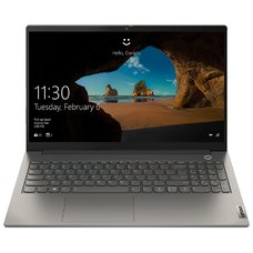 Ноутбук Lenovo Thinkbook 15 G2 ITL Core i7 1165G7 16Gb SSD512Gb Intel Iris Xe graphics 15.6 IPS FHD (1920x1080) noOS grey WiFi BT Cam