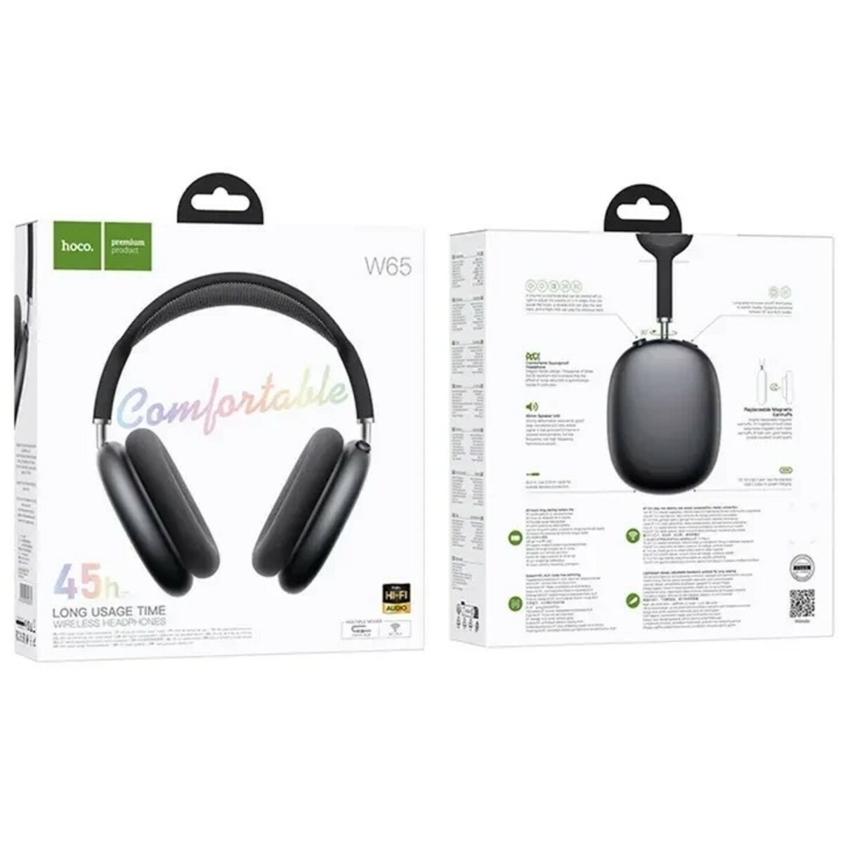 Наушники Hoco W65 (Цвет: Gray)