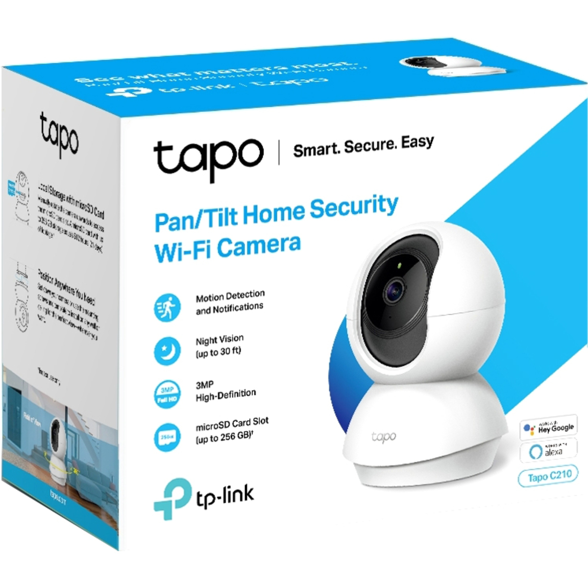 Видеокамера IP TP-Link Tapo C210, белый