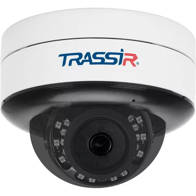 Видеокамера IP Trassir TR-D3121IR2 v6, белый Видеокамера IP Trassir TR-D3121IR2 v6, белый