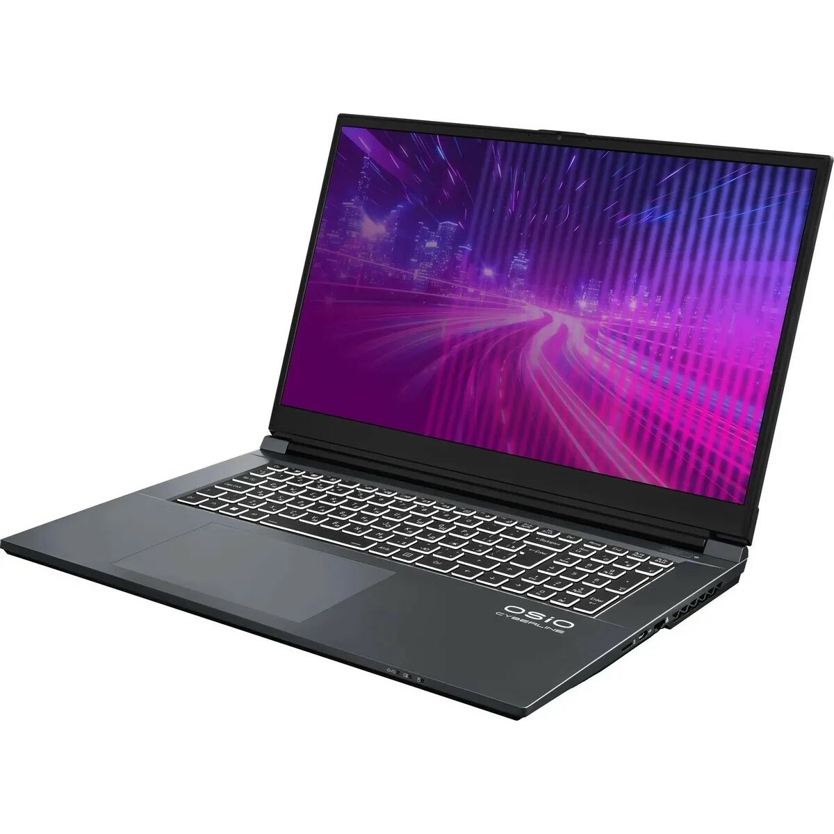 Ноутбук Osio CyberLine C170i-002 (Core i5 12600H 2.7Ghz/16Gb DDR4/SSD512Gb/NVIDIA GeForce RTX4050 6Gb/17.3
