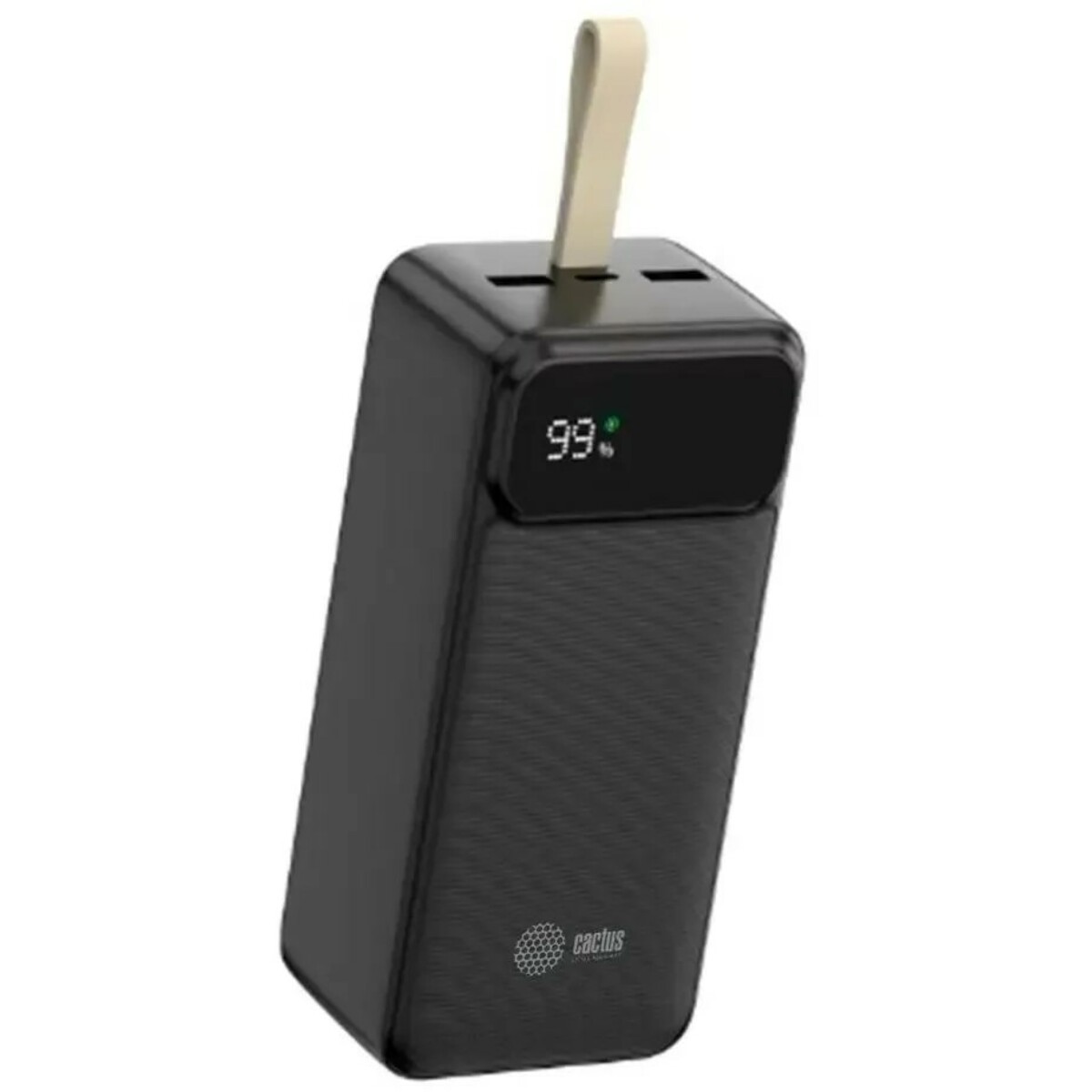 Внешний аккумулятор Cactus CS-PBFSND-40000 40000mAh, черный