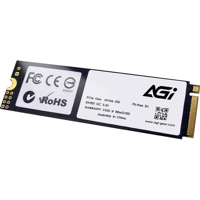 Накопитель SSD AGi PCIe 4.0 x4 2TB AGI2T0G43AI818-CB