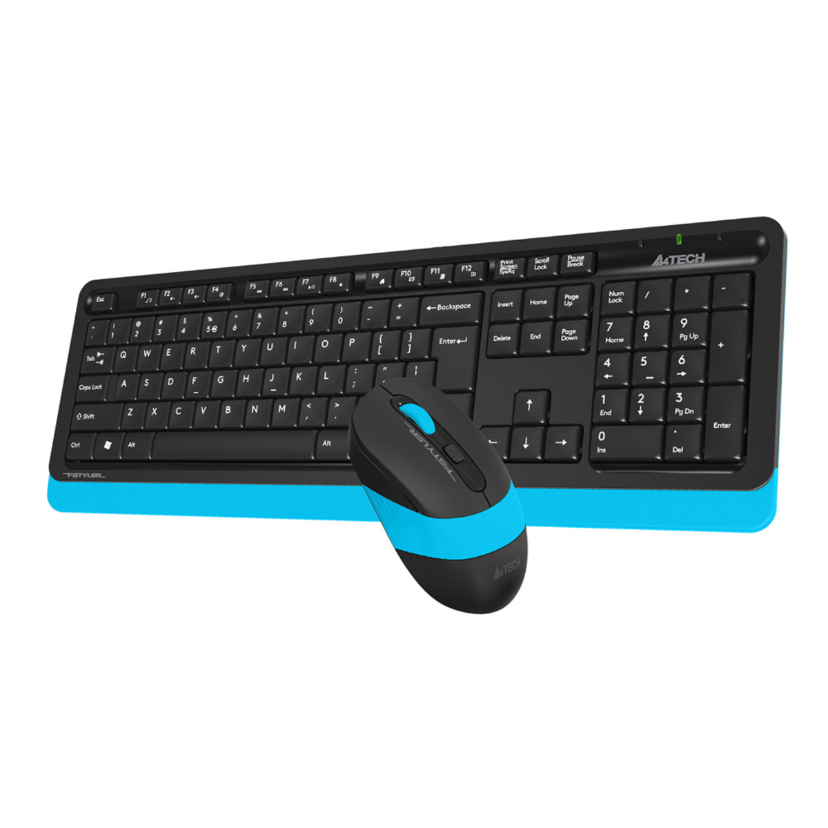 Клавиатура + мышь A4Tech Fstyler FG1010 (Цвет: Black / Blue)