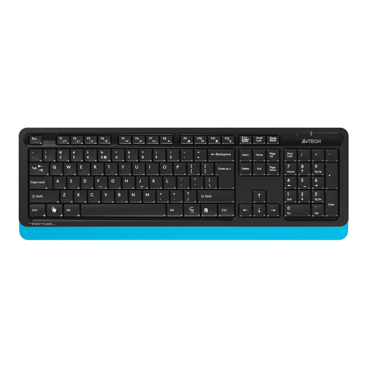 Клавиатура + мышь A4Tech Fstyler FG1010 (Цвет: Black/Blue)