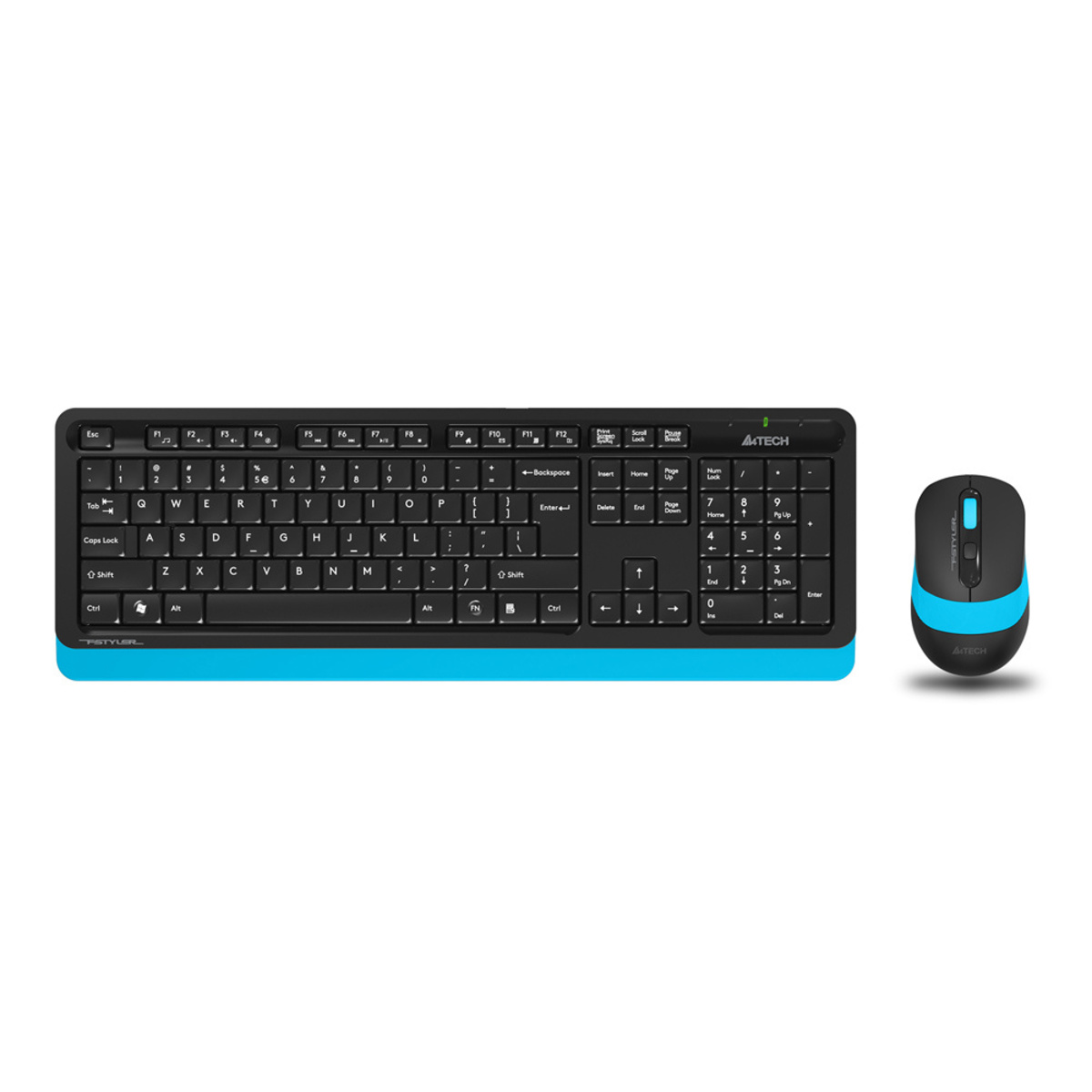 Клавиатура + мышь A4Tech Fstyler FG1010 (Цвет: Black / Blue)