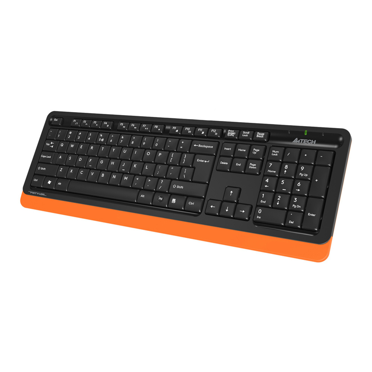 Клавиатура + мышь A4Tech Fstyler FG1010 (Цвет: Black/Orange)