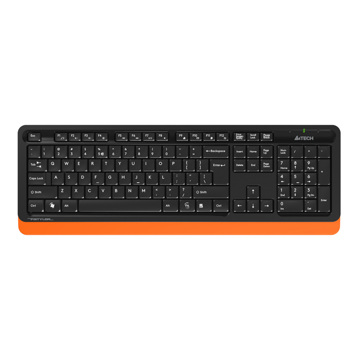 Клавиатура + мышь A4Tech Fstyler FG1010 (Цвет: Black/Orange)