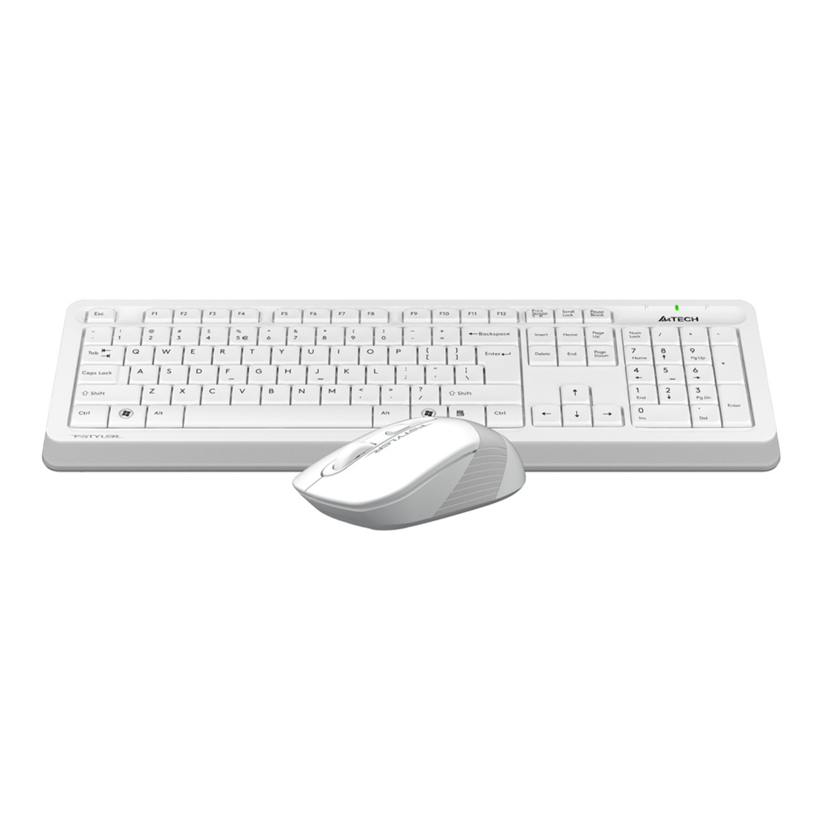 Клавиатура + мышь A4Tech Fstyler FG1010 (Цвет: White / Gray)