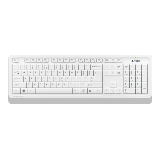 Клавиатура + мышь A4Tech Fstyler FG1010 (Цвет: White/Gray)