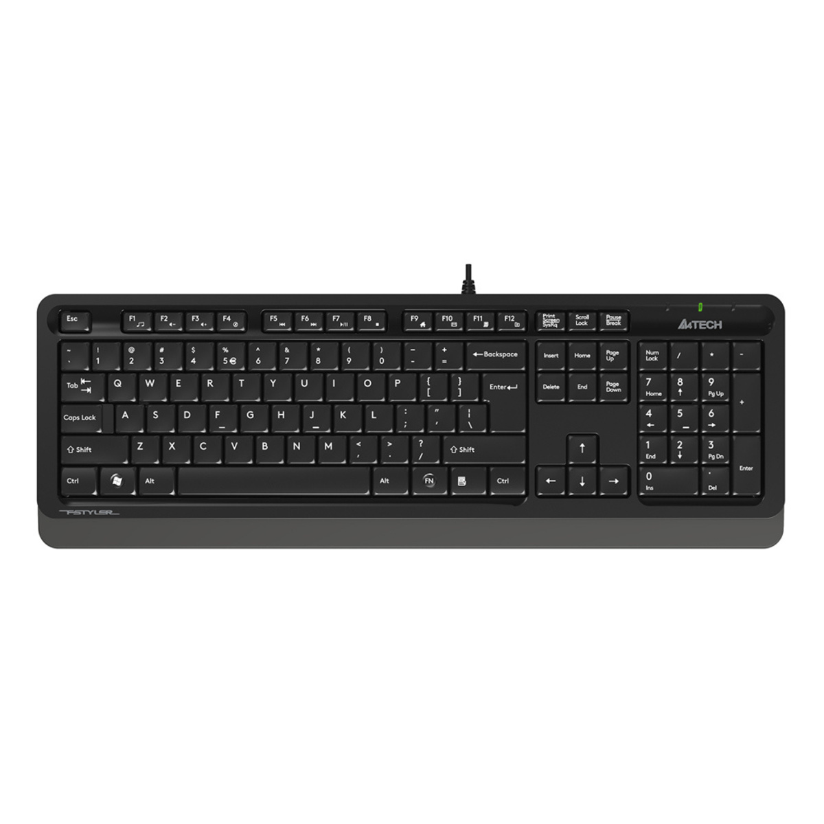 Клавиатура + мышь A4Tech Fstyler F1010 (Цвет: Black/Gray)