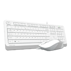Клавиатура + мышь A4Tech Fstyler F1010 (Цвет: White/Gray)