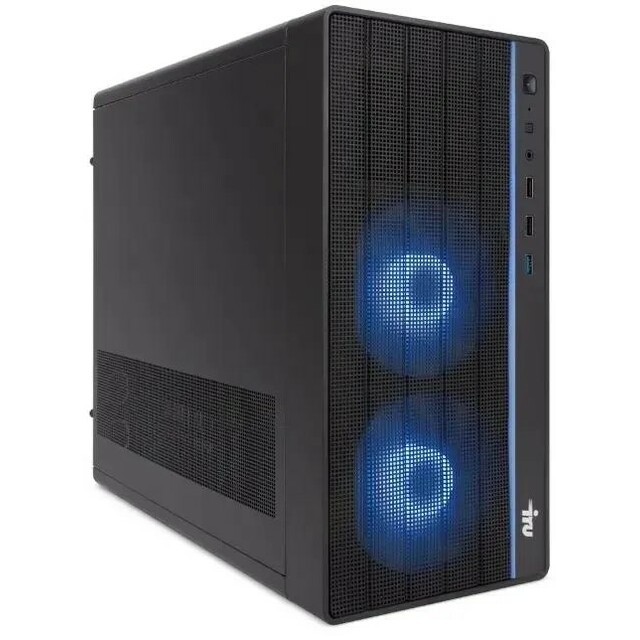 ПК IRU Game 510H6SEA (Ryzen 5 5600 3.5Ghz / 16Gb DDR4 / SSD512Gb / NVIDIA GeForce RTX 3050 6Gb / FreeDOS  / black)