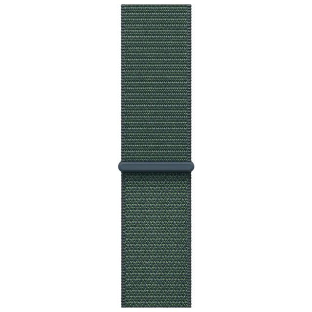 Умные часы Apple Watch SE (2024) 44mm Aluminum Case with Sport Loop (Цвет: Starlight/Green)