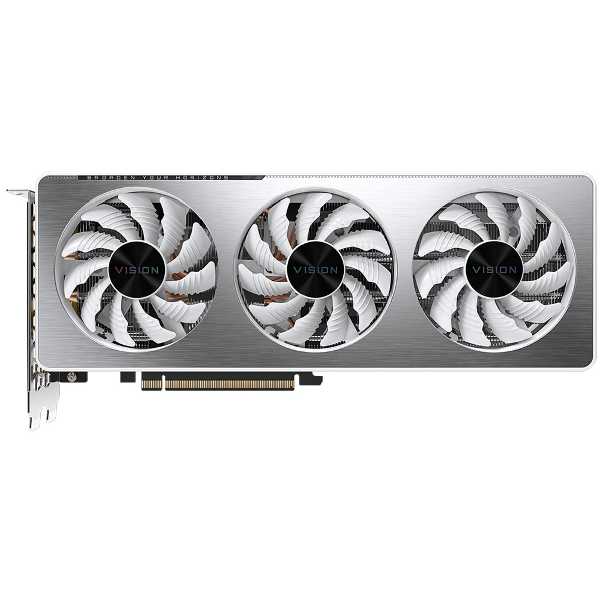 Видеокарта Gigabyte PCI-E 4.0 GeForce RTX 3060 Ti VISION OC 8G 2.0 LHR CH Ret