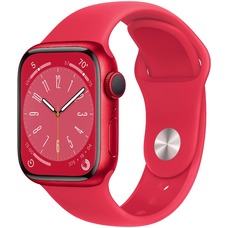 Умные часы Apple Watch Series 8 41mm Aluminum Case with Sport Band S/M (Цвет: Red)