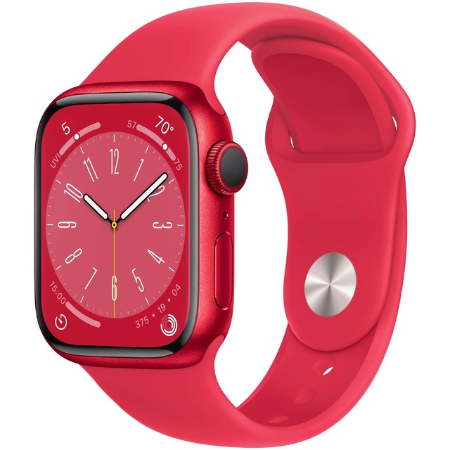 Умные часы Apple Watch Series 8 41mm Aluminum Case with Sport Band S / M (Цвет: Red)