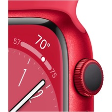 Умные часы Apple Watch Series 8 41mm Aluminum Case with Sport Band S / M (Цвет: Red)