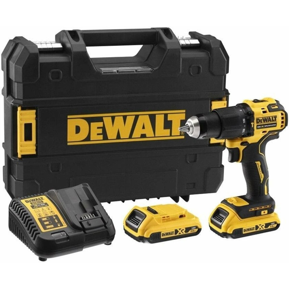 Винтоверт DeWalt DCF809D2T-QW (Цвет: Yellow)