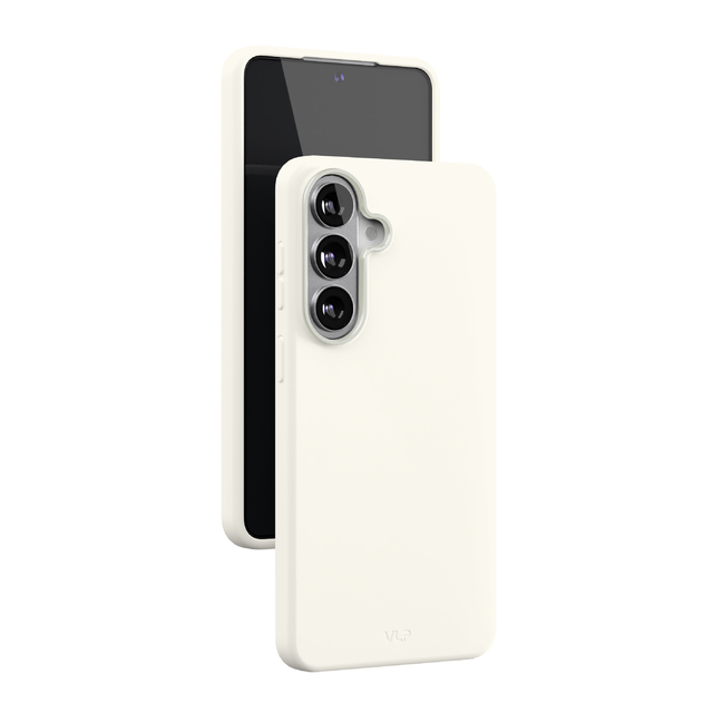 Чехол-накладка VLP Aster Pro Сase MagSafe для Samsung S26 Plus (Цвет: White)