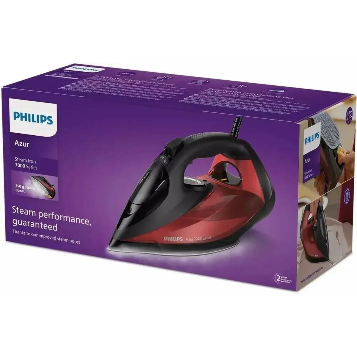 Утюг Philips DST7022/40 (Цвет: Black/Red)