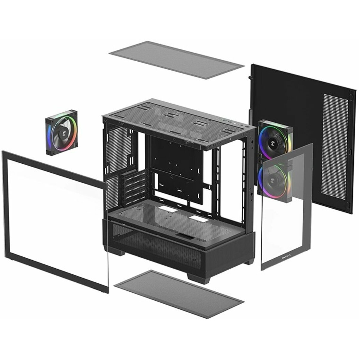Корпус Deepcool CG380 3F, черный