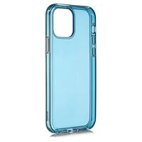 Чехол-накладка QDOS Hybrid Neon Case для смартфона Apple iPhone 12 Pro Max (Цвет: Light Blue)