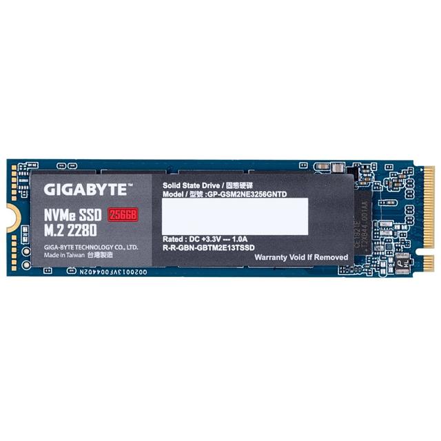 Накопитель SSD Gigabyte PCI-E 3.0 x4 256Gb GP-GSM2NE3256GNTD