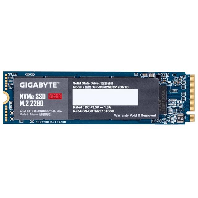 Накопитель SSD Gigabyte PCI-E 3.0 x4 512Gb GP-GSM2NE3512GNTD