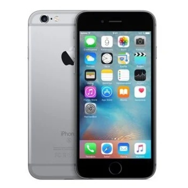 Смартфон Apple iPhone 6s 32Gb MN0W2RU / A (NFC) (Цвет: Space Gray)