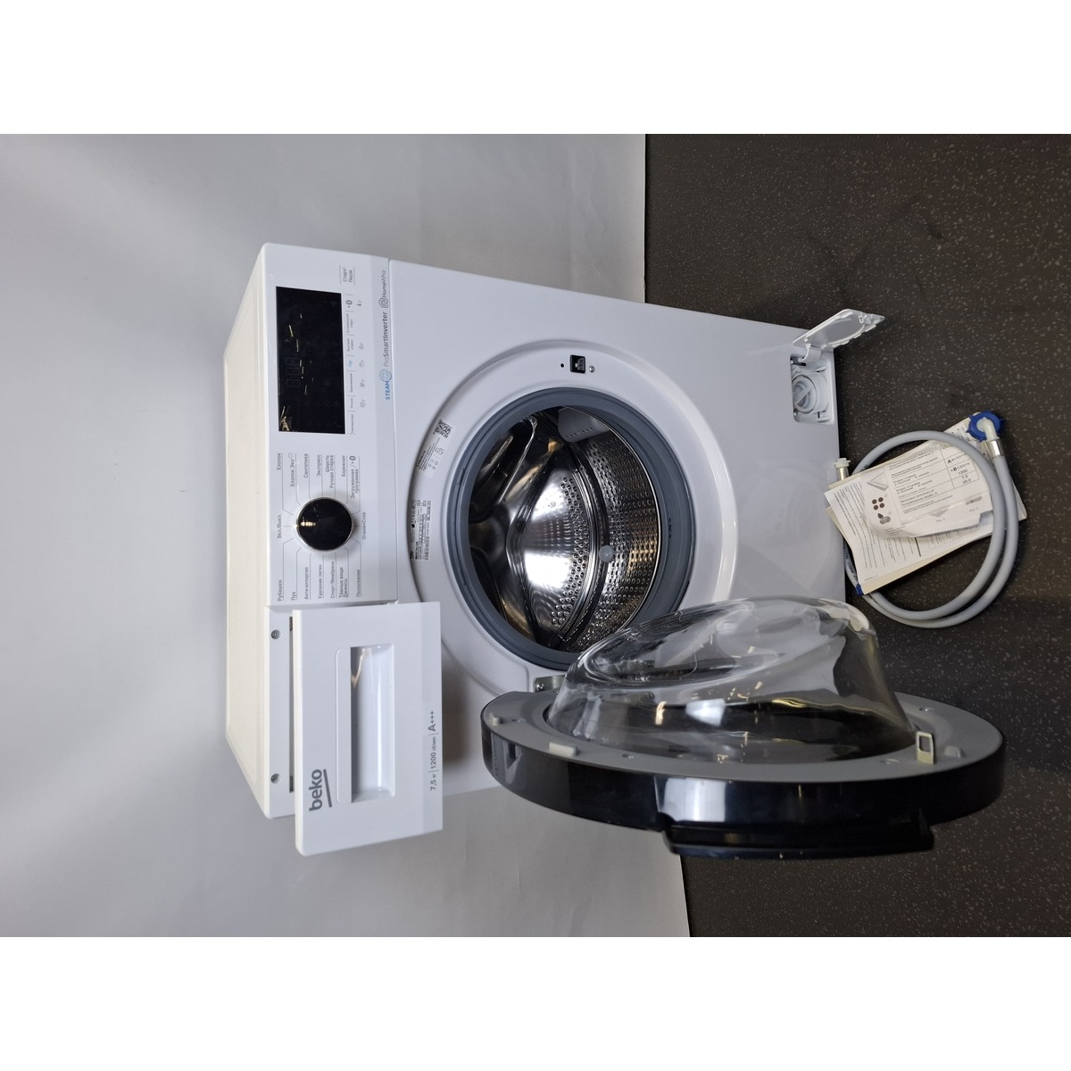 Стиральная машина Beko WSPE7H616W, белый