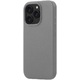 Чехол-накладка uBear Capital Leather Mag Case для смартфона Apple iPhone 16 Pro (Цвет: Grey)