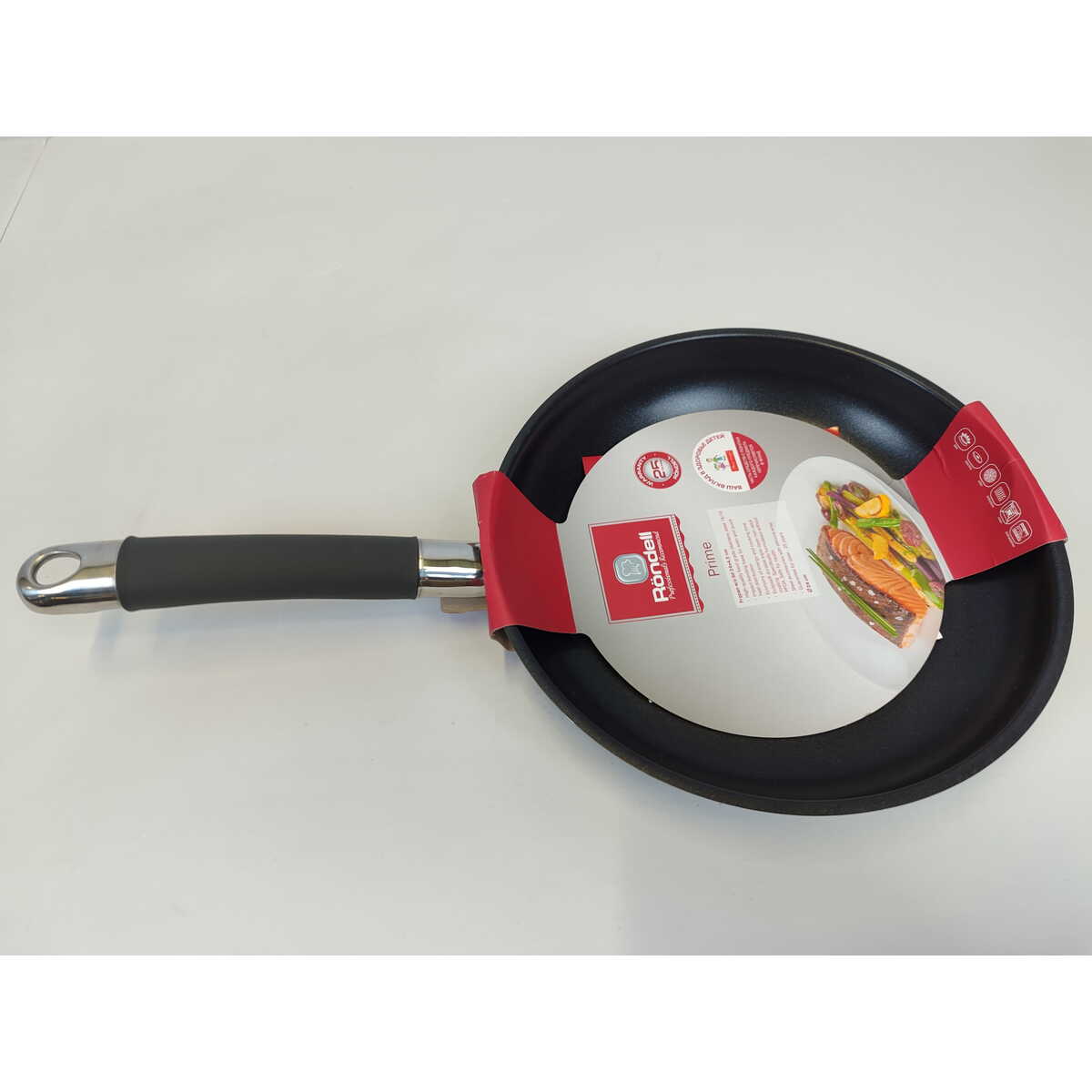 Сковорода Rondell Prime RDS-1676 (Цвет: Inox)