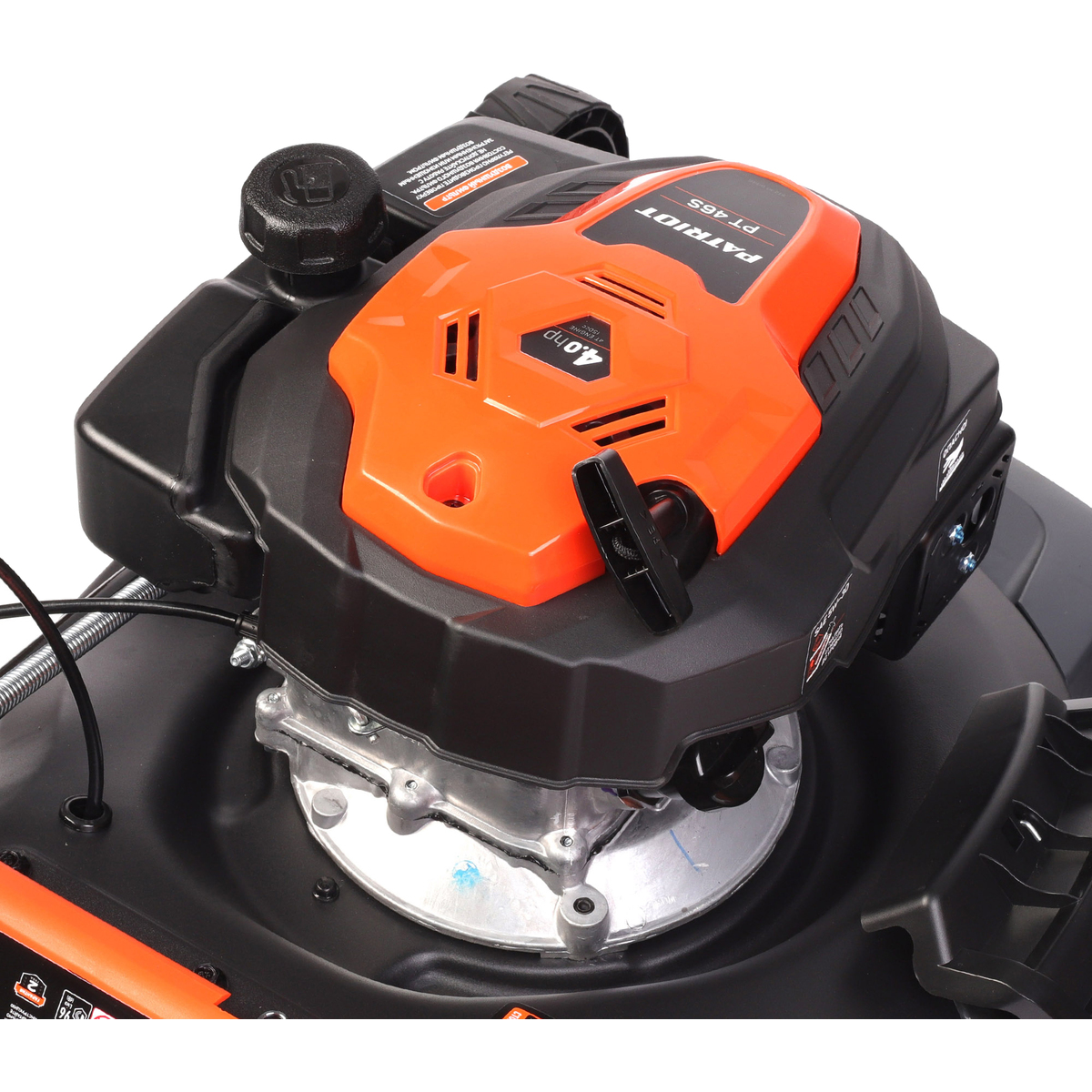 Газонокосилка роторная Patriot PT 46S (Цвет: Orange/Black)