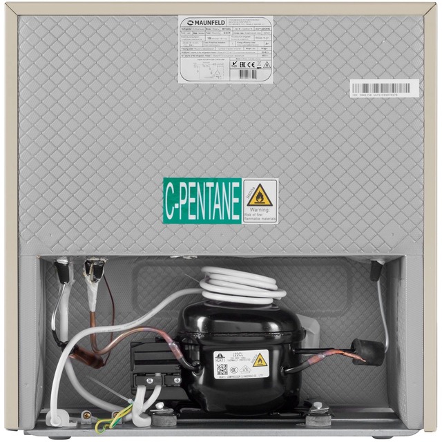 Холодильник Maunfeld MFF50BG (Цвет: Beige)