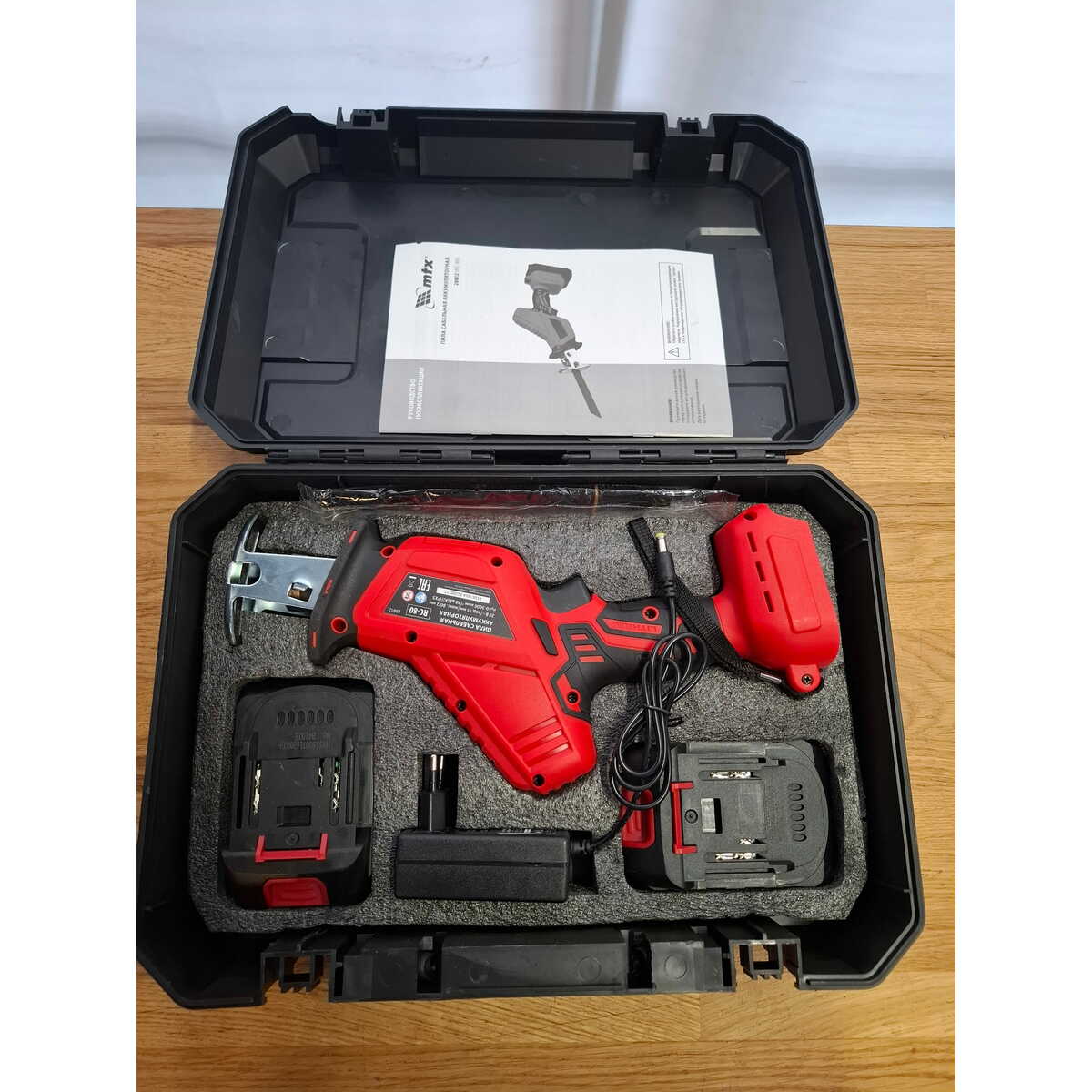 Сабельная пила MTX RС-80 (Цвет: Red)
