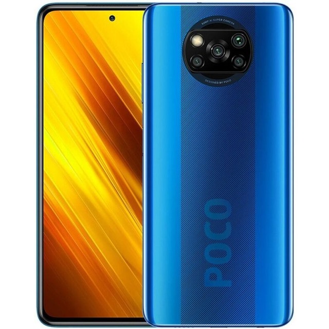 Смартфон Xiaomi Poco X3 6/128Gb (NFC) RU, кобальтовый синий