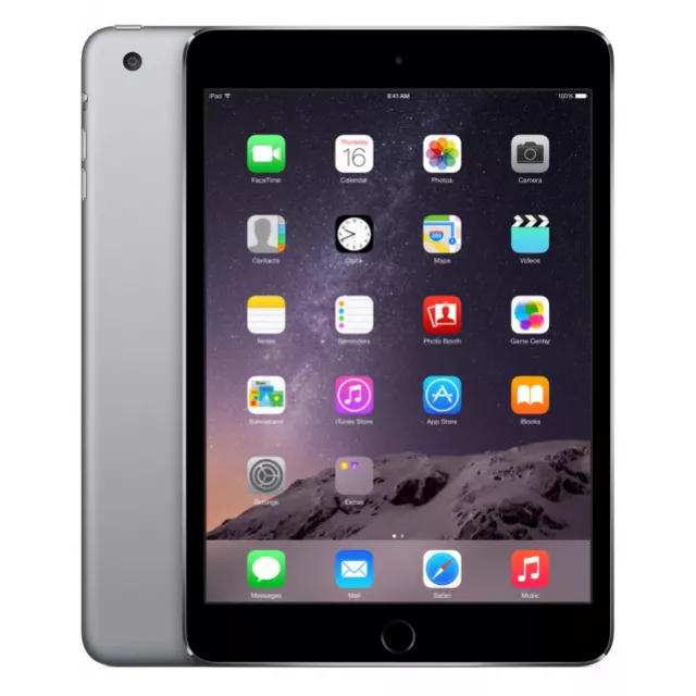 Планшет Apple iPad mini 3 16Gb Wi-Fi + Cellular (Цвет: Space Gray)